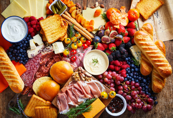 St Pierre Mother's Day Recipe Ideas - Lunch Platter Full of Food
