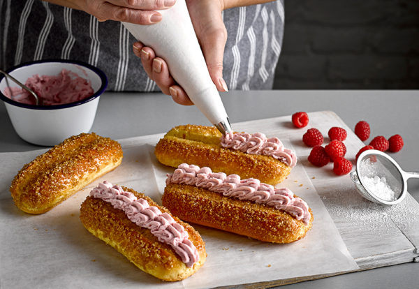 St Pierre Mother's Day Recipe Ideas - Raspberry Mascarpone Hot Dog Rolls
