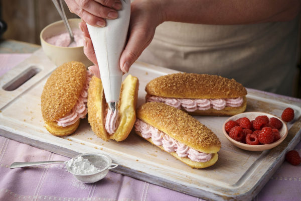 Raspberry Mascarpone Rolls
